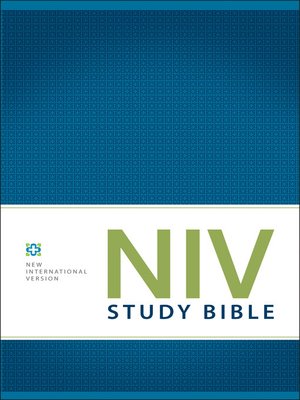 cover image of NIV Study Bible
